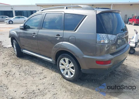 2012 Mitsubishi Outlander Se from USA, damaged, VIN JA4AS3AW1CU002897